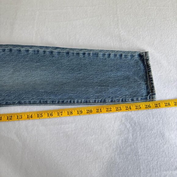 LEVI'S Wedgie Icon Fit Straight Leg Button Fly Jeans - Picture 15 of 15